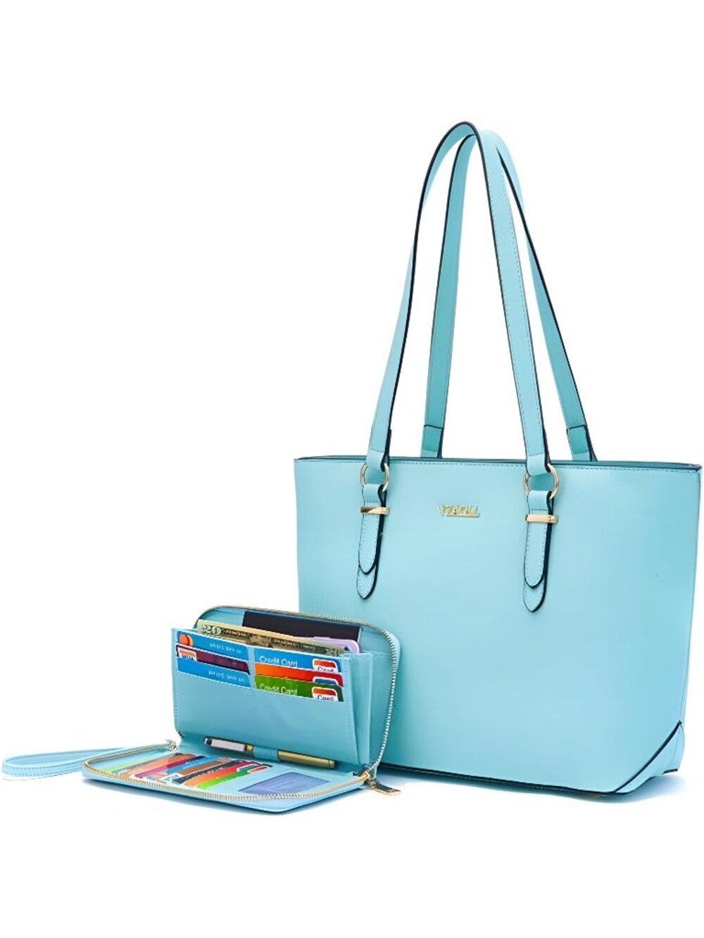 Purses for Women Faux Leather Medium Large Tote Satchel Shoulder Purse